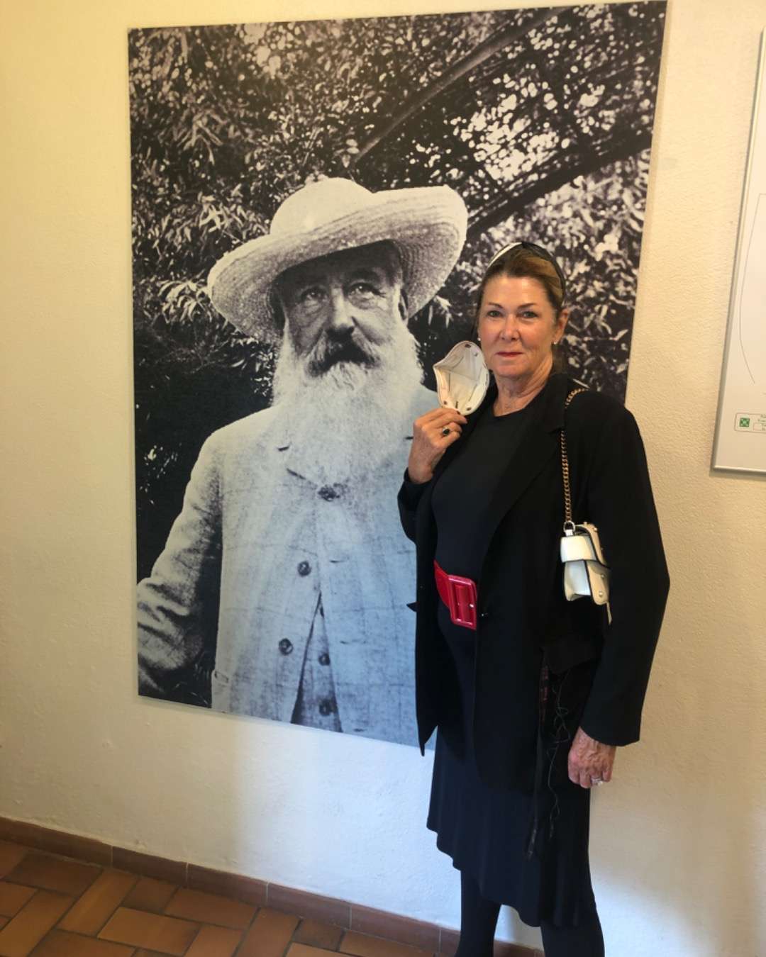 Robin with Claude Monet